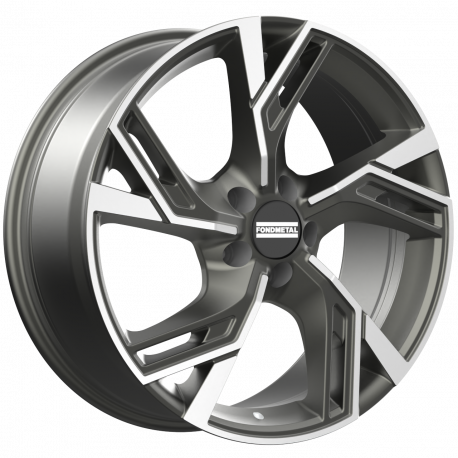 Cerchi in lega Fondmetal ATENA (FMI07) 8.0x19 Glossy Titanium Machined
