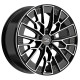 Cerchi in lega Fondmetal 1972 (8300) 8.5x19 Glossy Black Machined