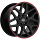 Cerchi in lega Fondmetal MOROS (STC-MS) 9.5x20 Matt Black Red Lip