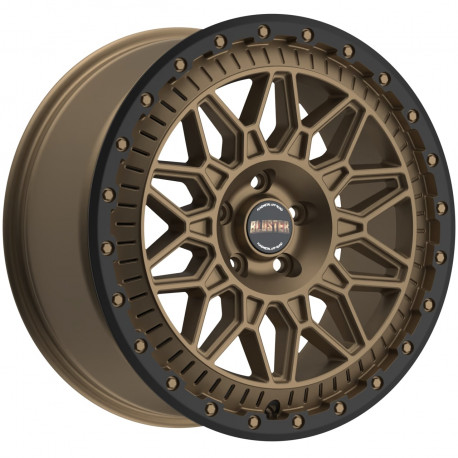 Cerchi in lega Fondmetal 8400 (BLUSTER) 8.5x17 Matt Braun Black Lip