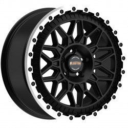Cerchi in lega Fondmetal 8400 (BLUSTER) 8.5x17 Matt Black Machined Lip