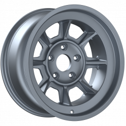Cerchi in lega Fondmetal PAG17 8.0x17 Matt Silver