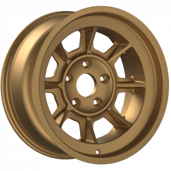 Cerchi in lega Fondmetal PAG17 10.0x17 Matt Gold