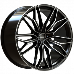 Cerchi in lega Fondmetal STC-23 11.5x23 Glossy Black Machined