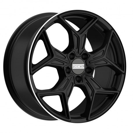 Cerchi in lega Fondmetal TARANIS (FMI17) 9.0x19 Matt Black Machined Lip