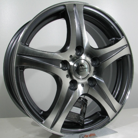 Cerchi in lega Forzza Amando 6.0x15 Grey Face Machined