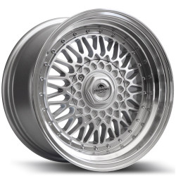 Cerchi in lega Forzza Malm 7.0x15 Silver/Lip Machined