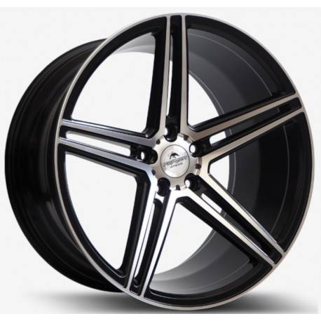 Cerchi in lega Forzza Bosan 8.5x19 Black Matt Face Machined