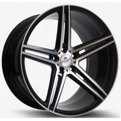 Cerchi in lega Forzza Bosan 9.5x19 Black Matt Face Machined