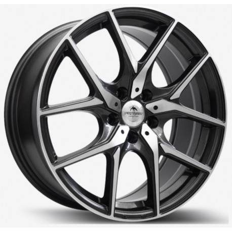 Cerchi in lega Forzza Vision 8.0x18 Grey Face Machined