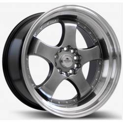 Cerchi in lega Forzza Flamber 8.5x18 Hyper Black/Lip Machined
