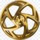 Cerchi in lega Radi 8 R8S5 8.5x19 Brushed Gold Limited Edition