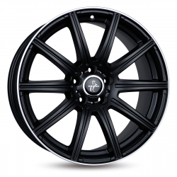 Cerchi in lega Keskin KT16 8.0x18 Matt Black Lip Polish
