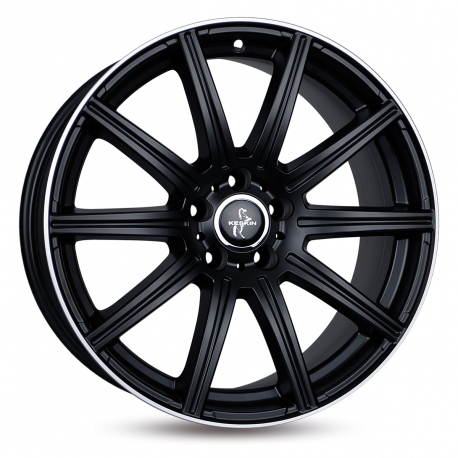 Cerchi in lega Keskin KT16 8.0x18 Matt Black Lip Polish