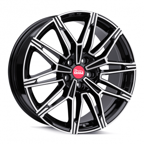 Cerchi in lega Mam B3N 8.5x19 Black Front Polish