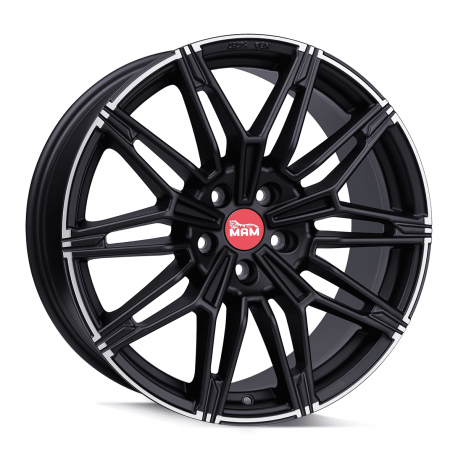 Cerchi in lega Mam B3N 8.5x19 Matt Black Lip Polish