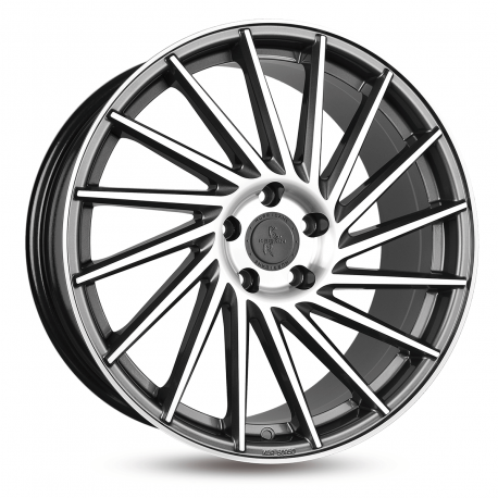 Cerchi in lega Keskin KT17 8.5x19 Palladium Front Polish