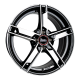 Cerchi in lega Mam W4 7.5x18 Black Front Polish