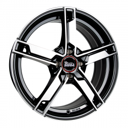 Cerchi in lega Mam W4 7.5x18 Black Front Polish