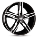 Cerchi in lega Mam A1 8.0x19 Black Front Polish