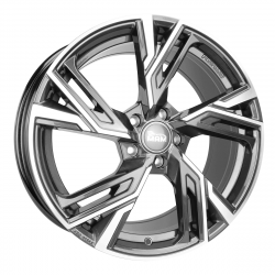 Cerchi in lega Mam RS5 8.0x18 Palladium Front Polish