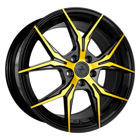 Cerchi in lega Keskin KT19N 8.5x19 Black Front Gold