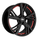 Cerchi in lega Mam RS5 8.5x20 Black Painted Red Inside