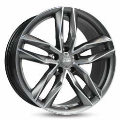 Cerchi in lega Mam RS3 8.0x18 Matt Palladium Front Polish