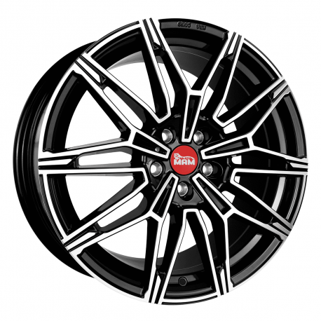 Cerchi in lega Mam B3 8.5x19 Black Front Polish