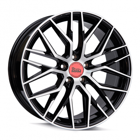 Cerchi in lega Mam RS4 8.5x20 Black Front Polish
