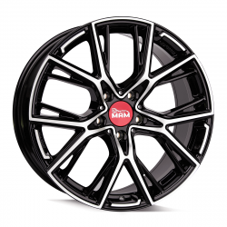 Cerchi in lega Mam B4 8.5x19 Black Front Polish