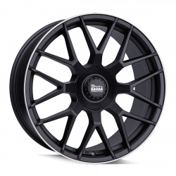 Cerchi in lega Mam GT1 8.5x19 Matt Black Lip Polish