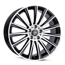 Cerchi in lega Keskin KT18 7.0x17 Black Front Polish