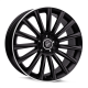 Cerchi in lega Keskin KT18 7.0x17 Matt Black Lip Polish