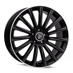 Cerchi in lega Keskin KT18 7.0x17 Matt Black Lip Polish
