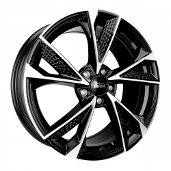 Cerchi in lega Mam RS6 8.0x18 Black Front Polish