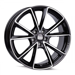 Cerchi in lega Mam A5 8.0x18 Black Front Polish