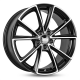 Cerchi in lega Mam A5 8.0x18 Matt Black Front Polish