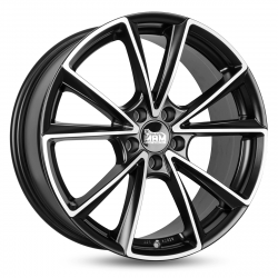 Cerchi in lega Mam A5 8.0x19 Matt Black Front Polish
