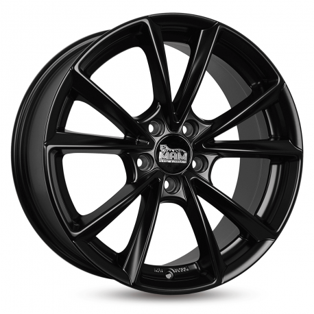 Cerchi in lega Mam A5 8.0x19 Matt Black Painted