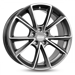 Cerchi in lega Mam A5 8.0x19 Palladium Front Polish