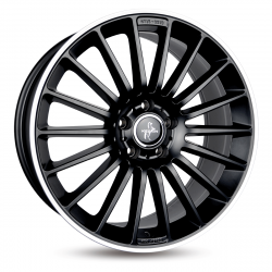 Cerchi in lega Keskin KT15 8.5x19 Matt Black Lip Polish
