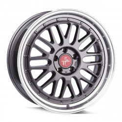 Cerchi in lega Keskin KT22 8.0x18 Titan Grey Lip Polish