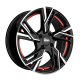 Cerchi in lega Mam RS5 6.5x16 Black Front Polish Red Inside