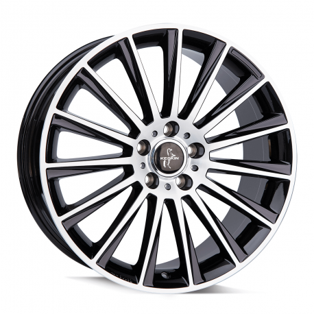 Cerchi in lega Keskin KT18 8.0x18 Black Front Polish