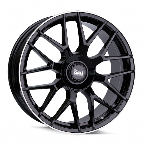Cerchi in lega Mam GT1 8.0x18 Black Lip Polish
