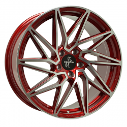 Cerchi in lega Keskin KT20 8.5x19 Candy Red Front Polish