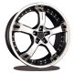 Cerchi in lega Keskin KT10 9.5x18 Matt Black Front Polish Sl