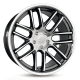 Cerchi in lega Keskin KT14 11.0x20 Black Front Polish Steel Lip