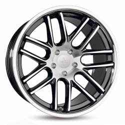 Cerchi in lega Keskin KT14 11.0x20 Black Front Polish Steel Lip